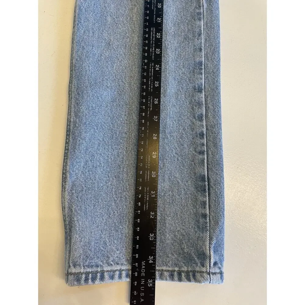 Men Carhartt B18 STW Light Wash Denim Blue Jeans 38 x 36 (Fit: 37 x 35) Straight